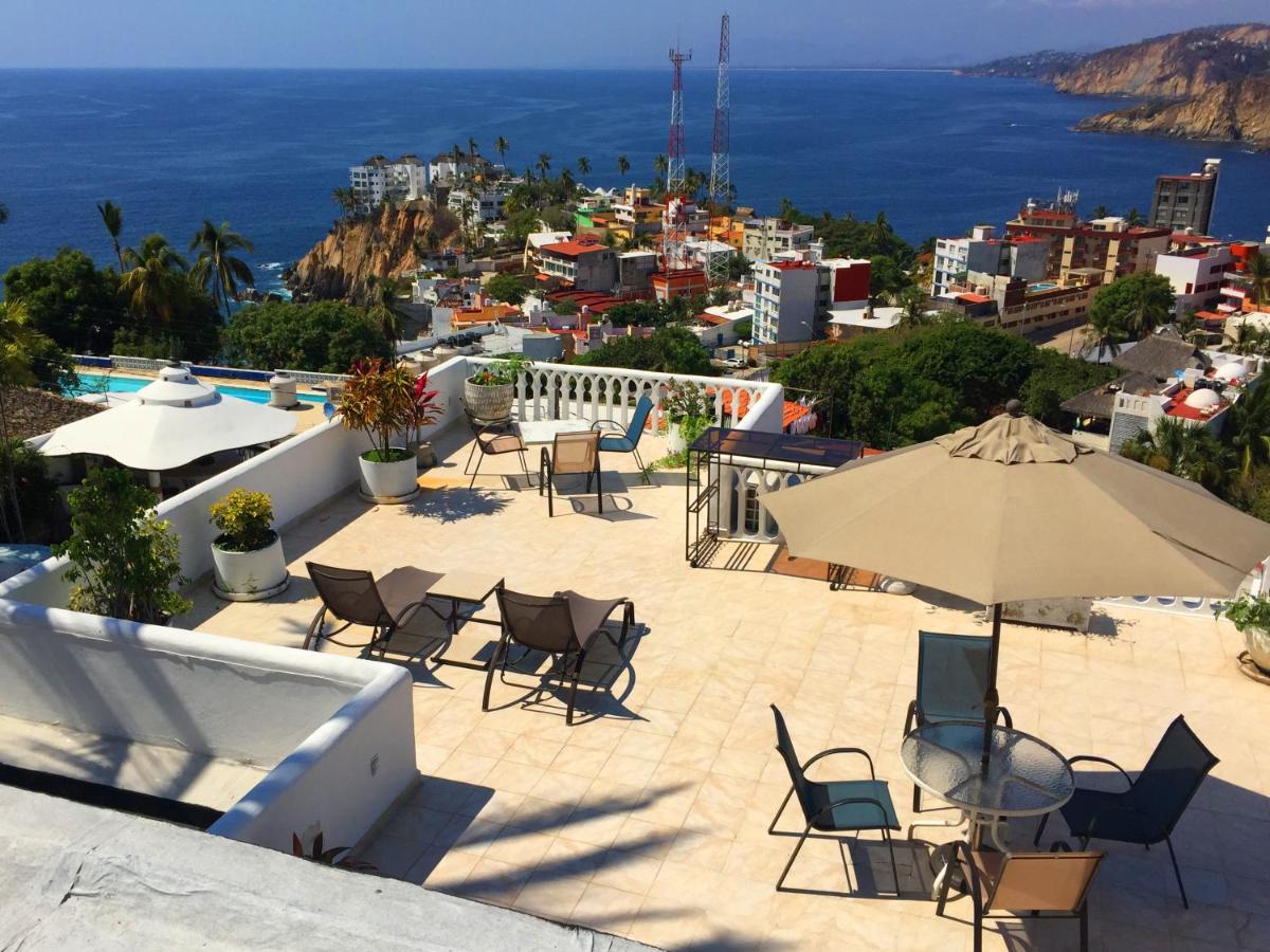 Villa Penthouse Vlm Gran Terraza 200 Metros Vista Inmejorable Piscina Gigante à Acapulco Extérieur photo