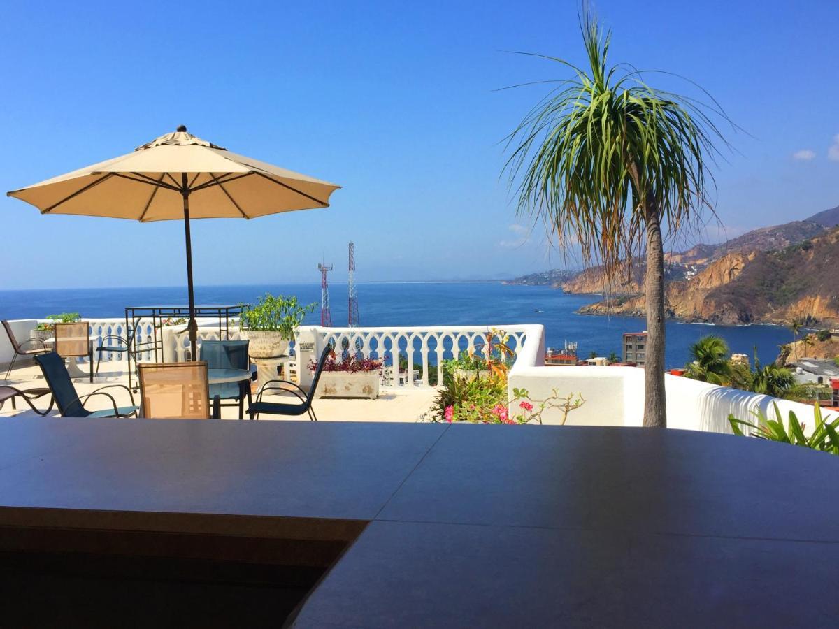 Villa Penthouse Vlm Gran Terraza 200 Metros Vista Inmejorable Piscina Gigante à Acapulco Extérieur photo