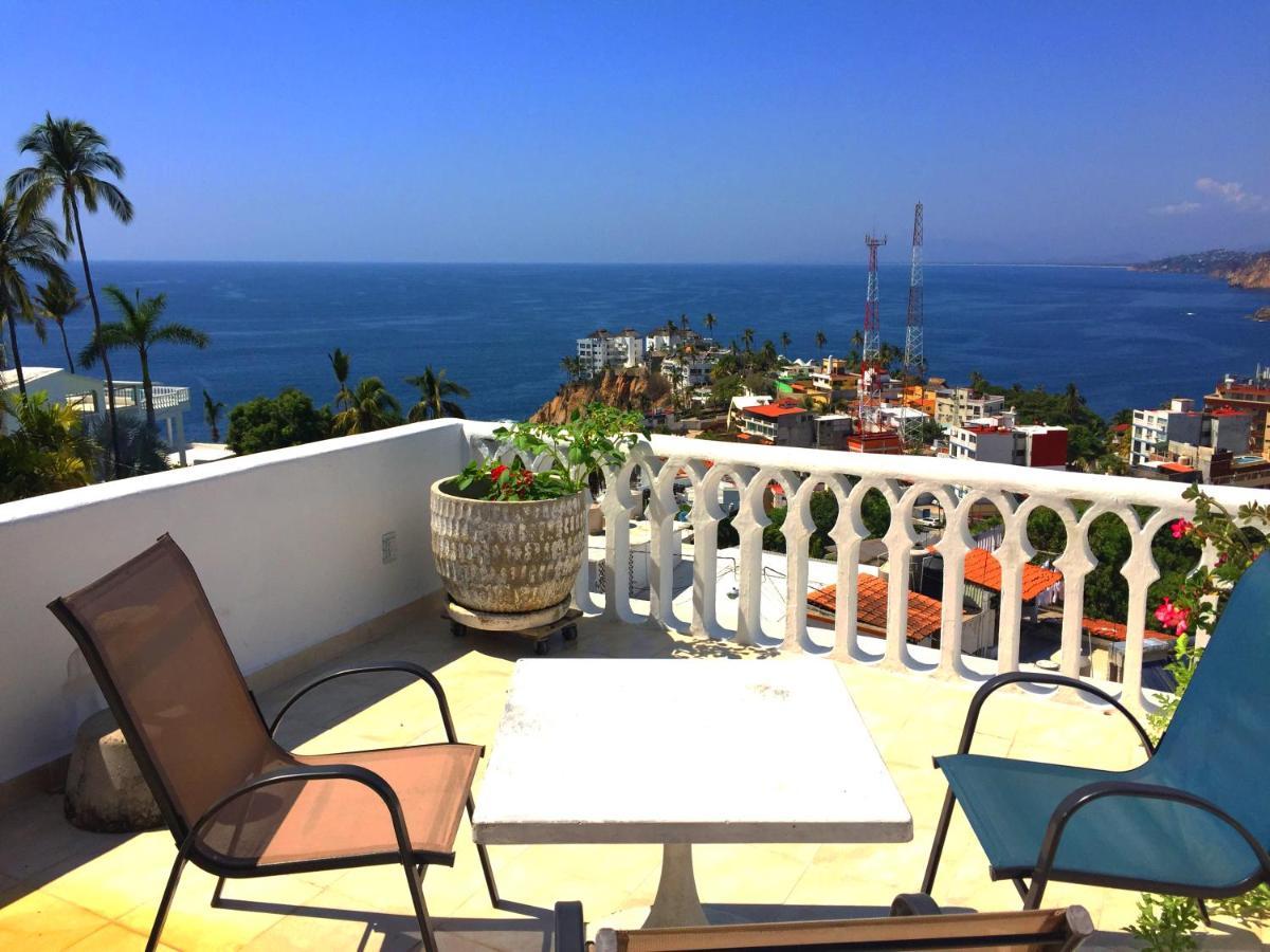 Villa Penthouse Vlm Gran Terraza 200 Metros Vista Inmejorable Piscina Gigante à Acapulco Extérieur photo